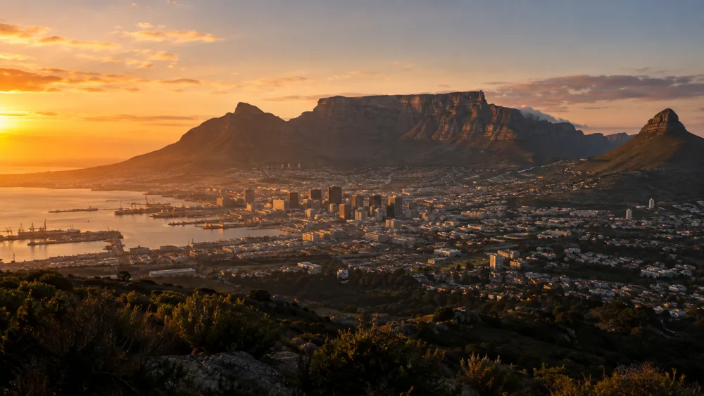 Table Mountain in Cape Town