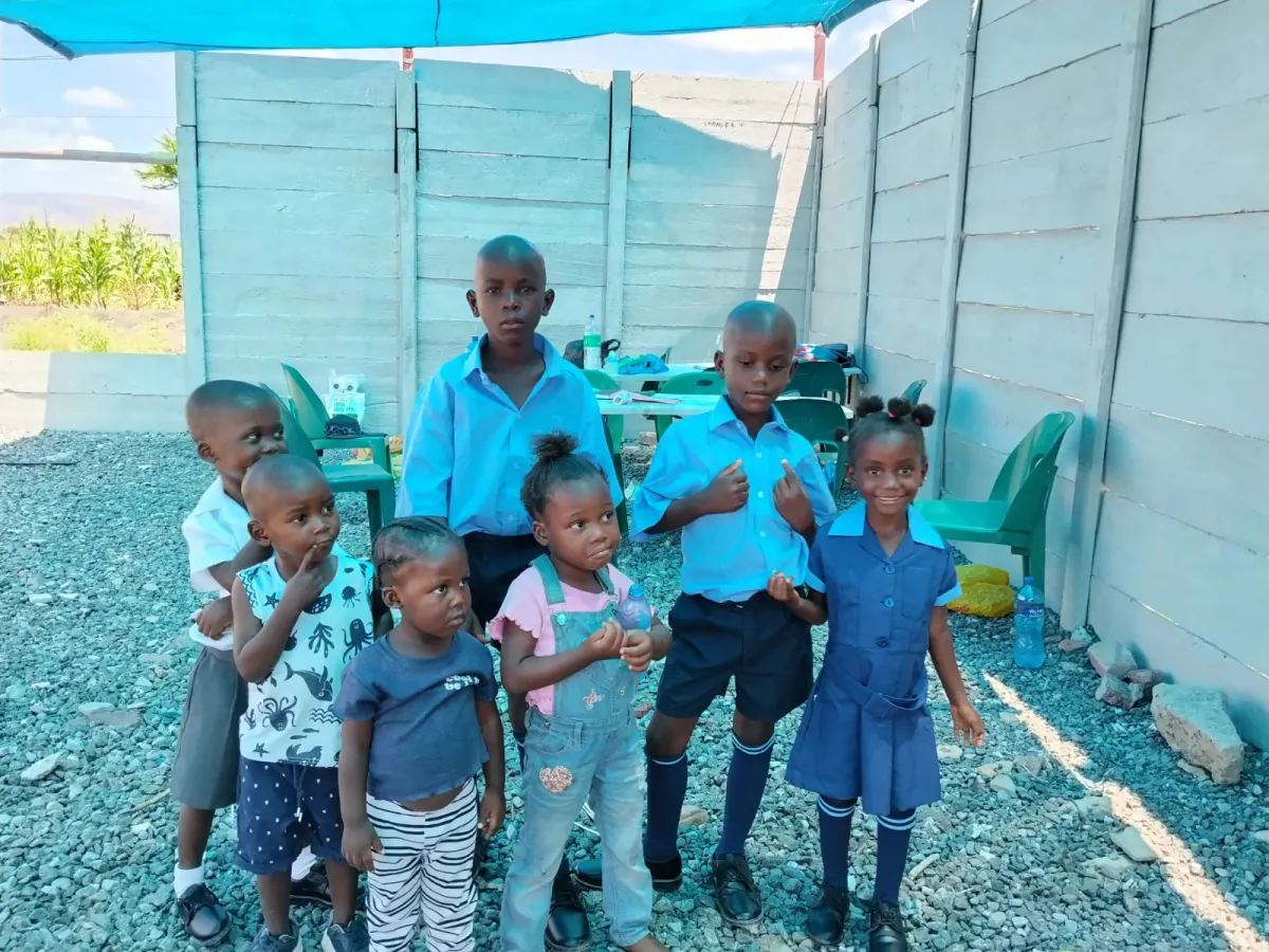 Children from the Truevine church family